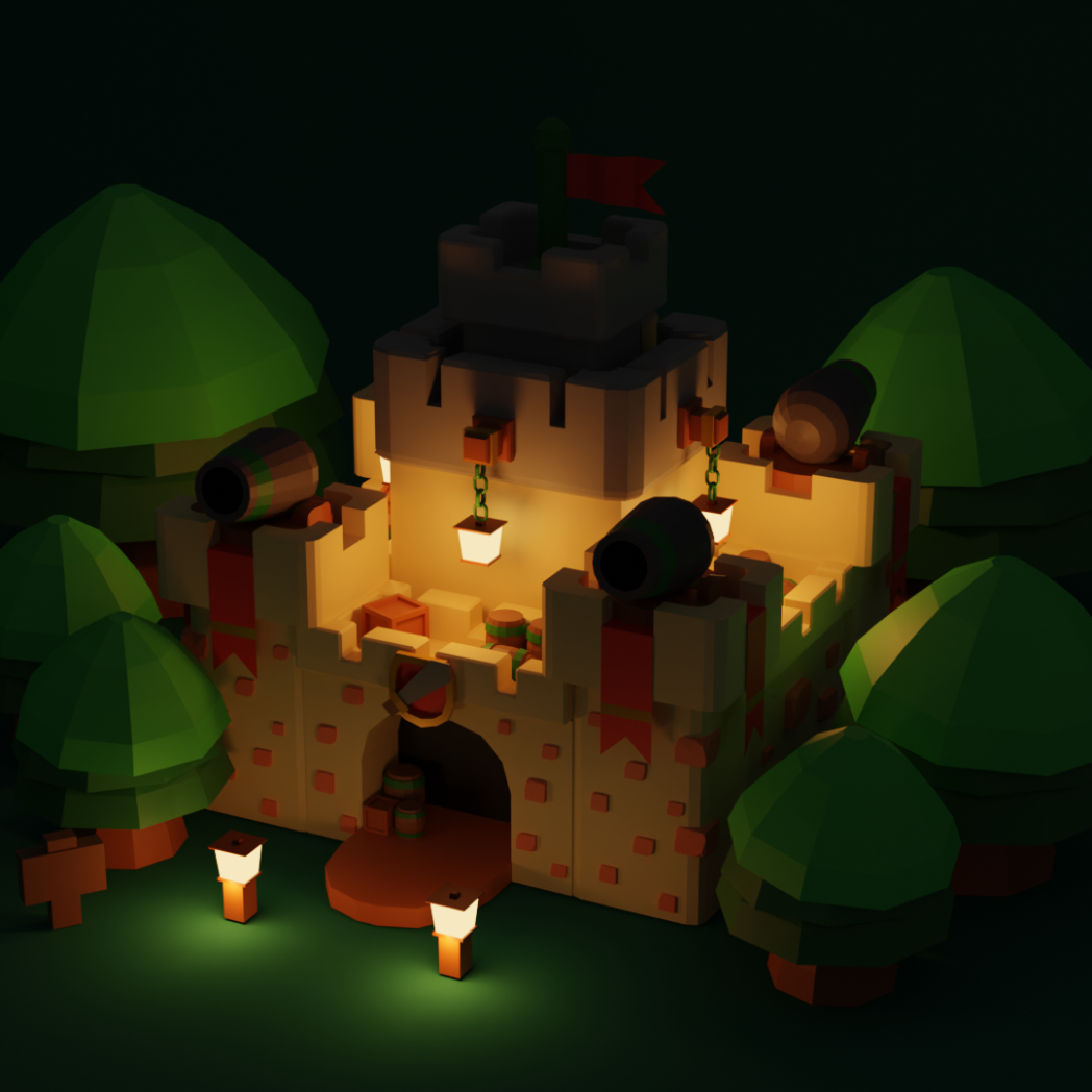 manu-soares-castelo-low-poly